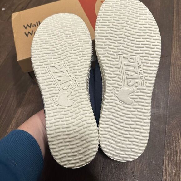 Pitas Dani navy blue slip on comfortable loafer 11 shoes - Picture 3 of 7